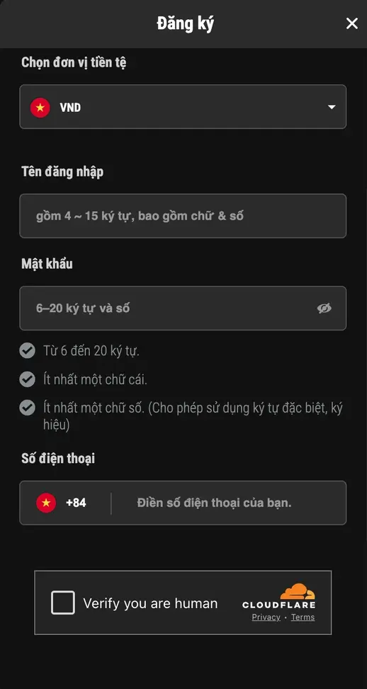 Việc ĐĂNG KÝ PBV888